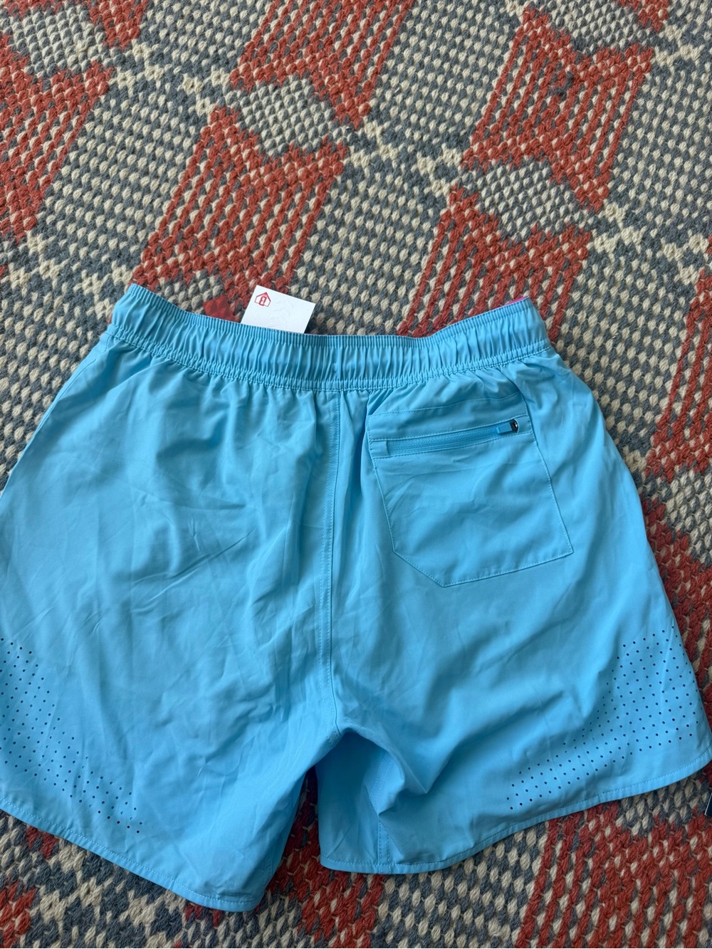 Boys Baseball 101 Light Blue Performance Swim Shorts